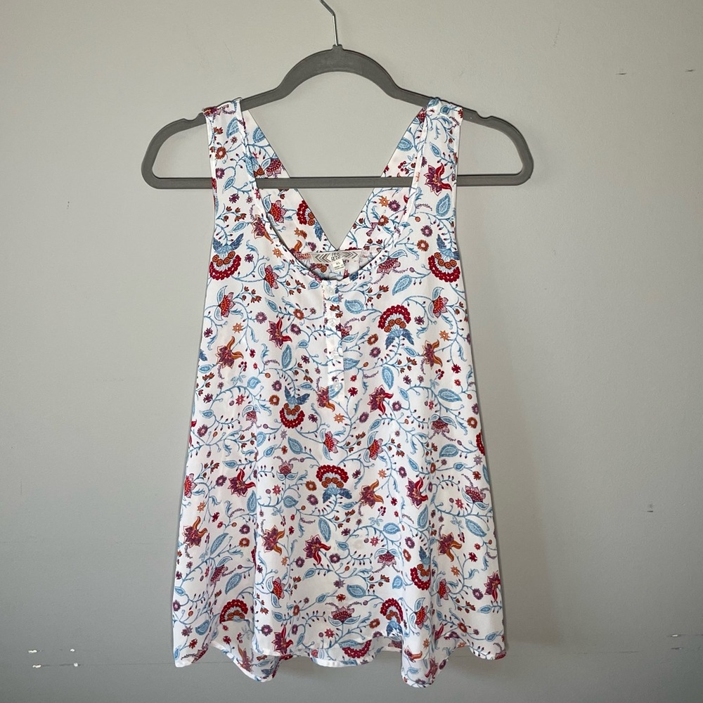 Floral Tank Top Size XL